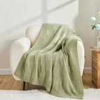 Cozy Weave Comfort Throw Blanket