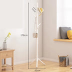 Sleek Wooden Coat Stand for Stylish Spaces