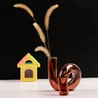 Artistic Curved Glass Blossom Display