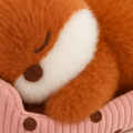 Plush Toy of a Sleeping Fox