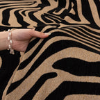 Chenille Slipcover for Sofa - Zebra Print Design