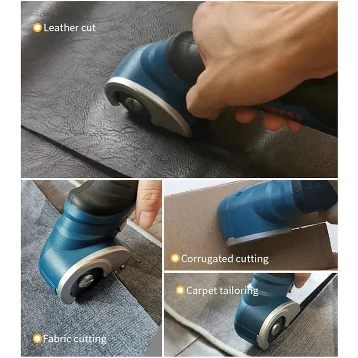 Electric Scissors Cordless Rechargeable Sharp Steel Blades