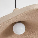 Adjustable Textured Concrete-Look Pendant Lamp