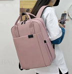 Laptop Backpack Waterproof Shock-Absorbent Interior