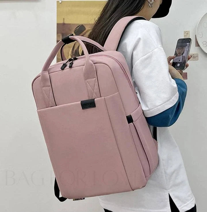 Laptop Backpack Waterproof Shock-Absorbent Interior