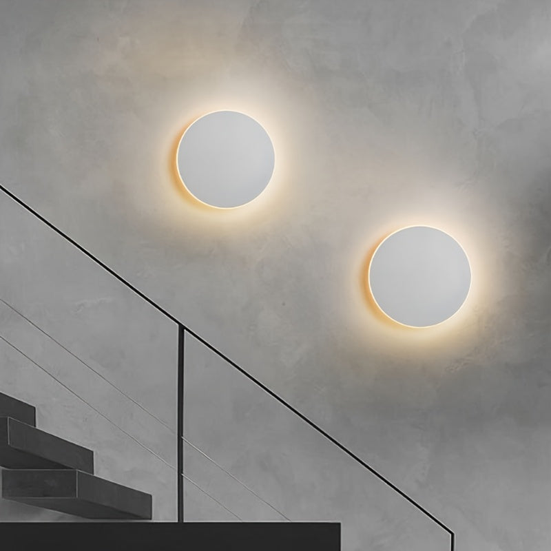 Contemporary Round LED Wall Lamp | Sleek Nordic Style