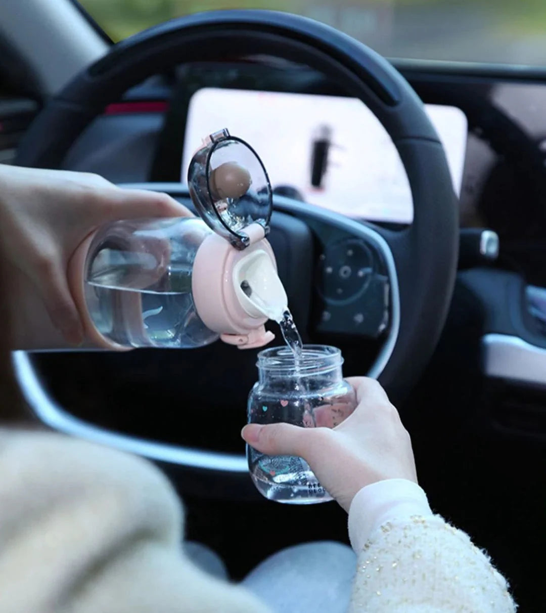 Baby Bottle Warmer USB-C Rechargeable Borosilicate Glass