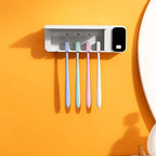 Toothbrush Steriliser UV Kills 99% Wall-Mounted Rechargeable