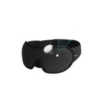 Sleep Mask 3D Contoured Light-Blocking Adjustable Strap