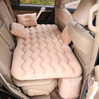 Inflatable Car Mattress Thick Flocked Fabric Universal Fit