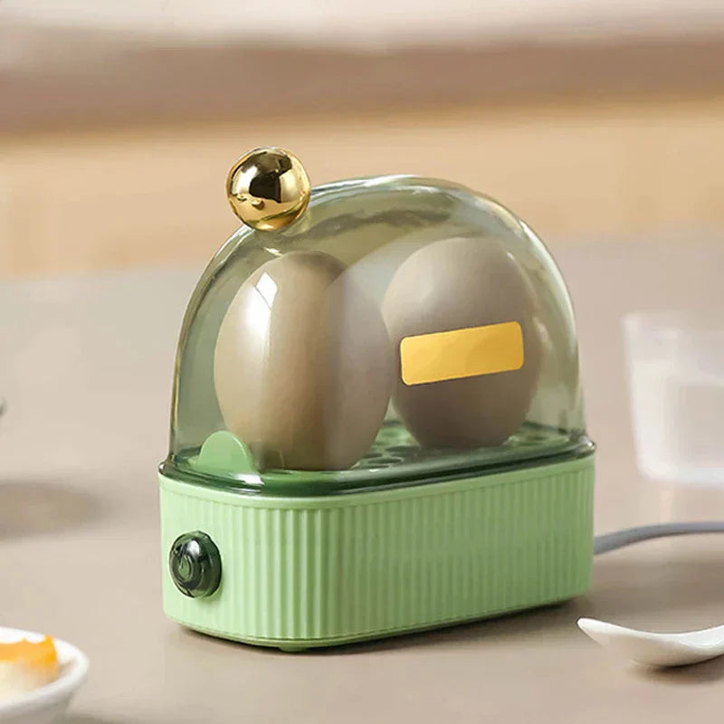 Electric Egg Cooker Compact Automatic Shut-Off 2-Egg