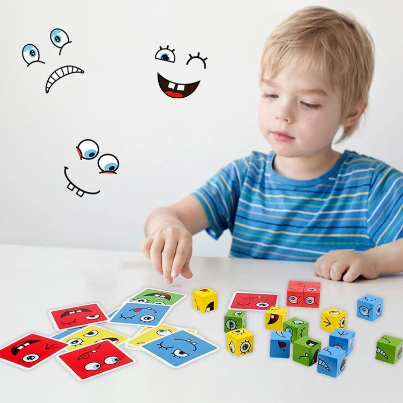 Toddler Puzzle Wooden Educational Non-Toxic Paint