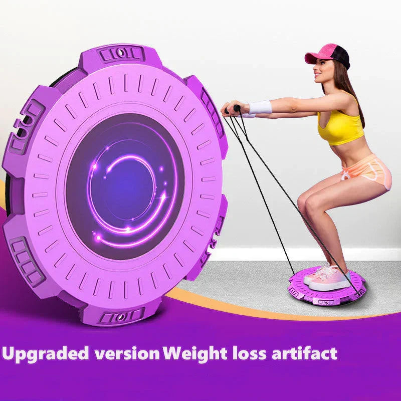 Waist Twisting Board Anti-Slip Massage Surface Resistance Bands