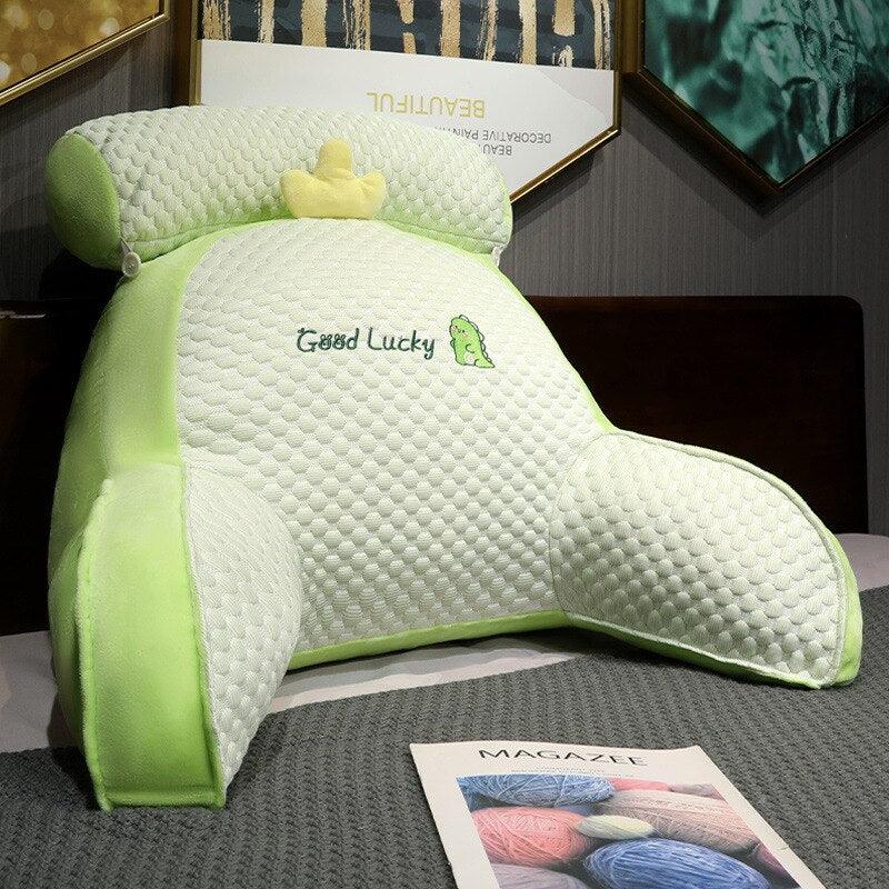 Lumbar Cushion High-Density Memory Foam & Washable Cover