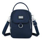 Handbag Ample Storage Multiple Zip Pockets Removable Strap