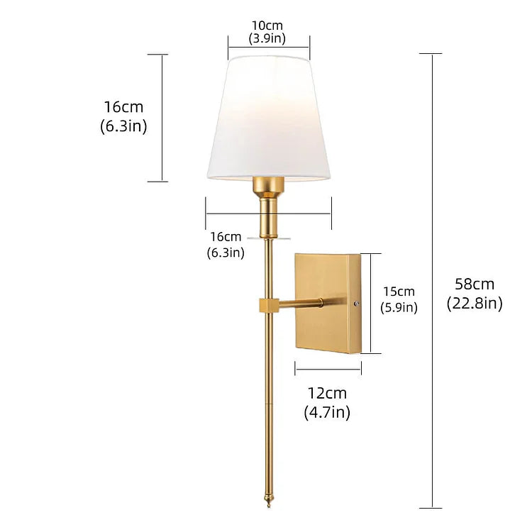 Set of 2 Wireless Rechargeable Wall Lamps