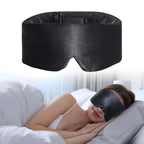 Sleep Mask Mulberry Silk Padded Light-Blocking & Hypoallergenic
