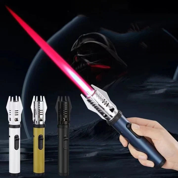 Lighter Windproof Arc Flame Refillable Butane