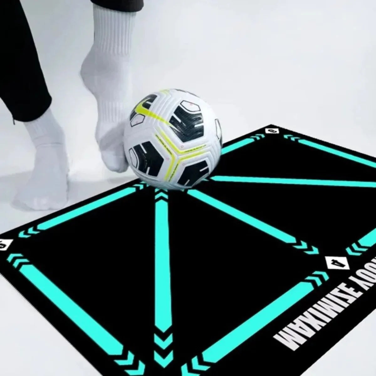 Football Skills Mat Pro-Style Weather-Resistant Roll-Up