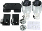 Cereal Dispenser Dual Canister Portion-Control Acrylic