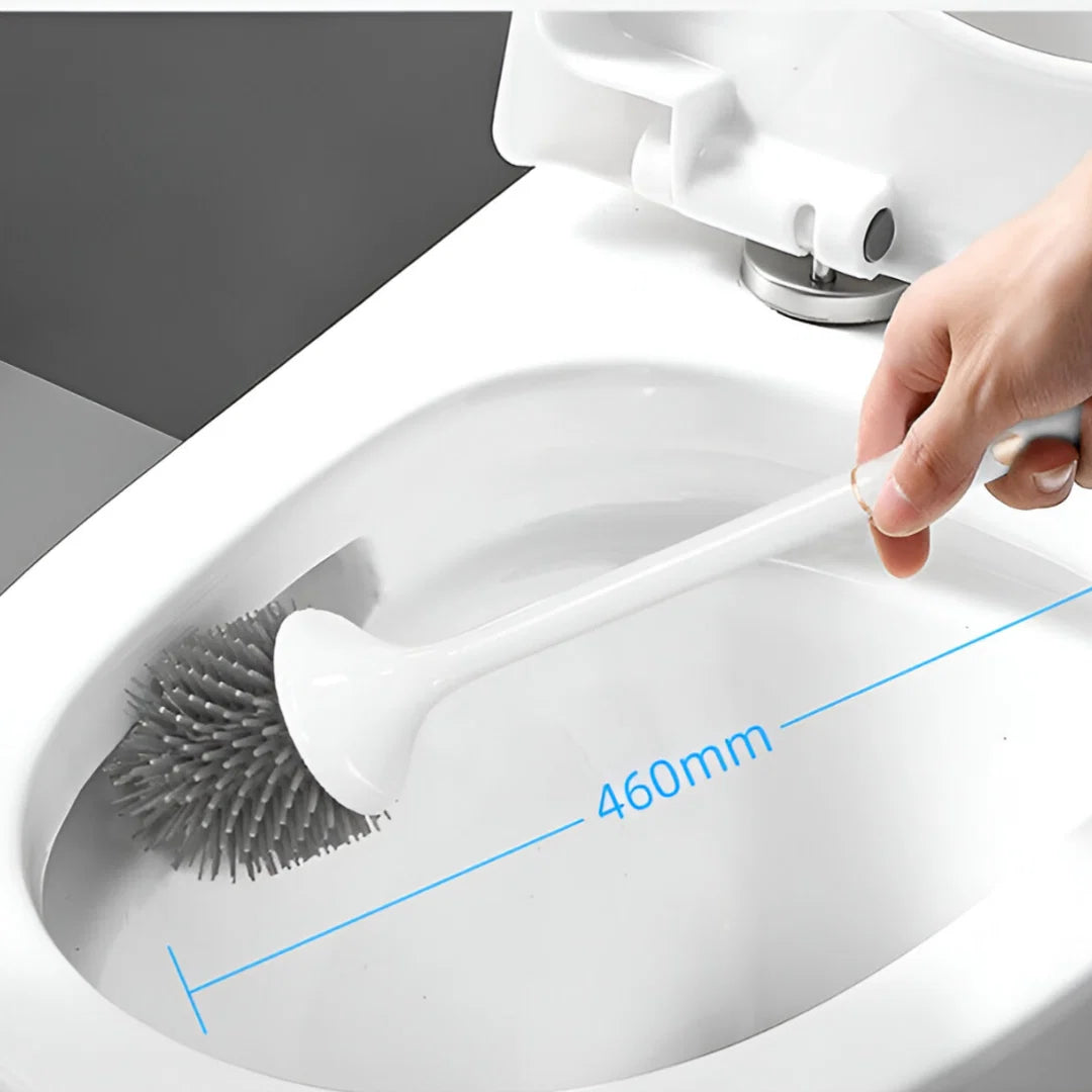 Electric Toilet Brush UV Sterilization Rechargeable Soft Silicone