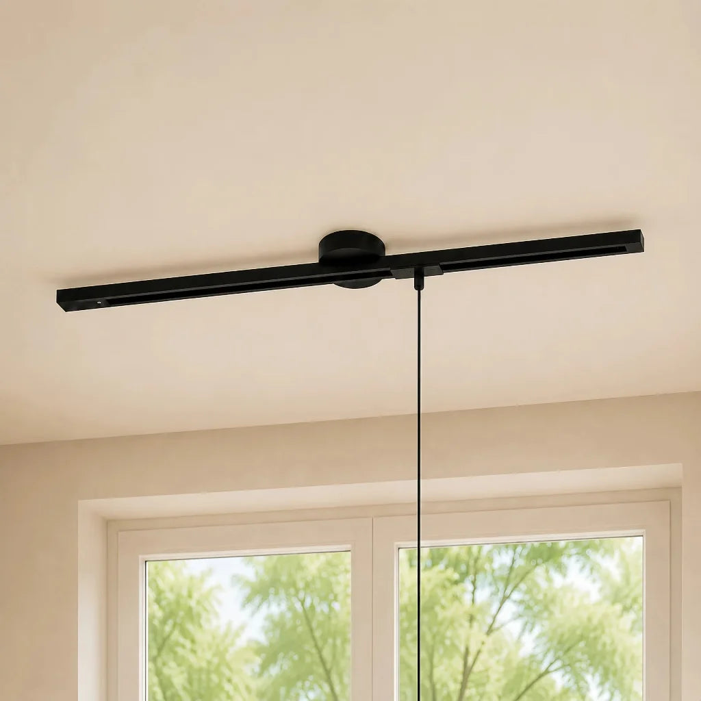 Rotatable & Movable Aluminum Ceiling Track (100 cm)
