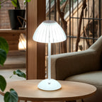 Rechargeable USB Table Lamp with Golden Finish