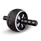 Ab Roller Wide-Wheel Foam Grip & Anti-Slip Knee Mat