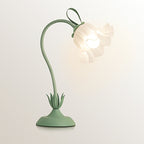 USB Powered Table Lamp with Floral Design