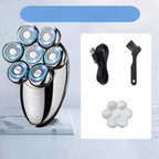Electric Shaver 7D Floating Heads 5-in-1 Grooming Kit