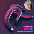 Bone Conduction Headset Open-Ear Bluetooth & Mic