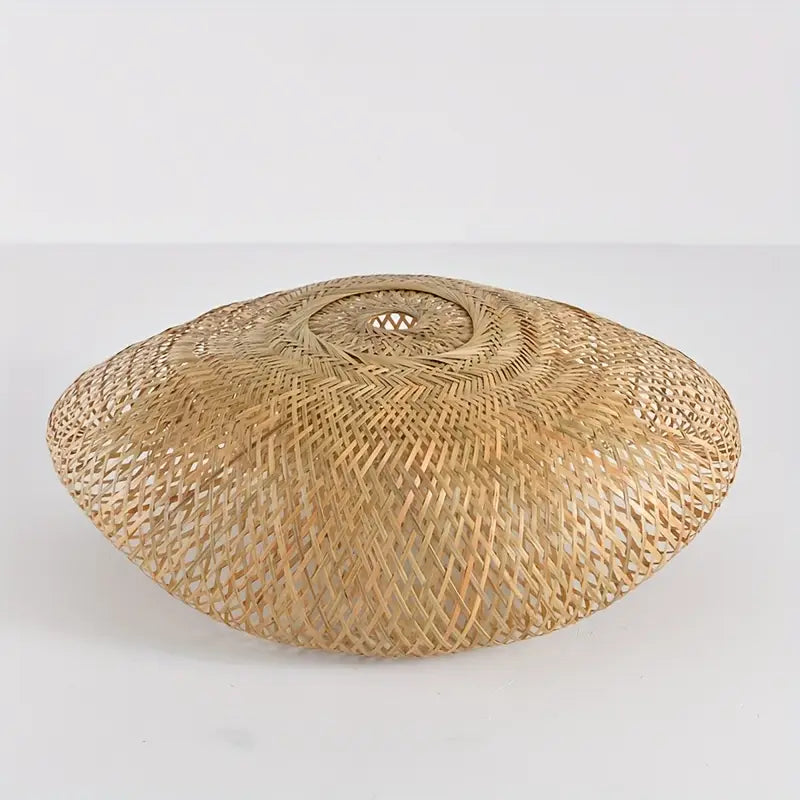 Handcrafted Rattan Pendant Light Shade in Bohemian Style