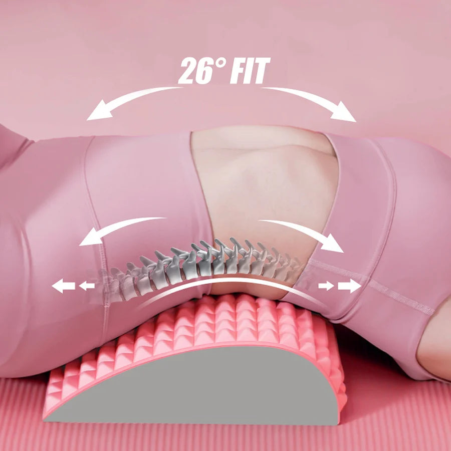 Back Stretcher Ergonomic Lumbar Arch Hypoallergenic EVA