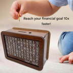 Savings Jar Goal-Setting Design Includes Planner & Tips