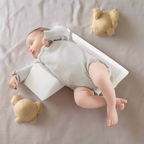 Newborn Pillow Anti-Roll Adjustable Width Memory Foam