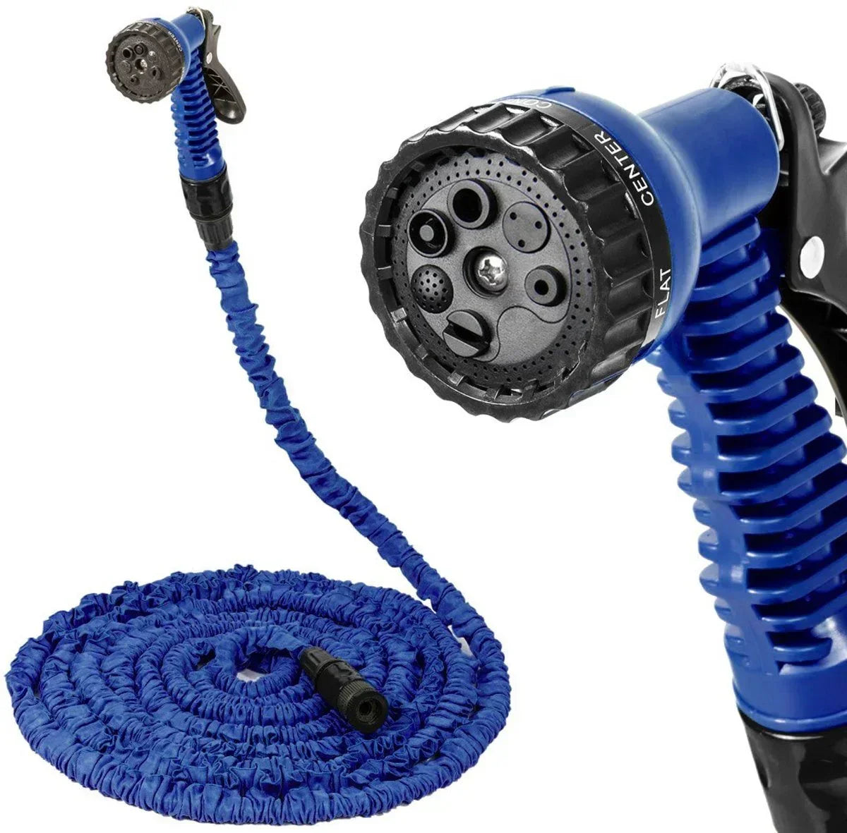 Garden Hose Expands 3X Kink-Free 7-Mode Nozzle