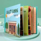 Busy Book Montessori-Inspired Laminated Travel-Friendly