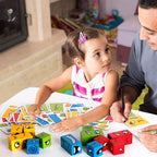 Toddler Puzzle Wooden Educational Non-Toxic Paint
