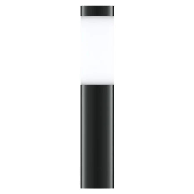 Cylindrical Solar Garden Bollard Lights - Set of 2