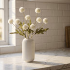 Home Decor Artificial Allium Flower Stem