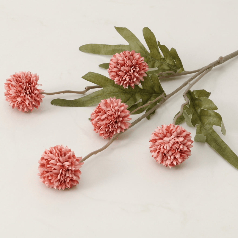 Home Decor Artificial Allium Flower Stem