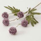 Home Decor Artificial Allium Flower Stem
