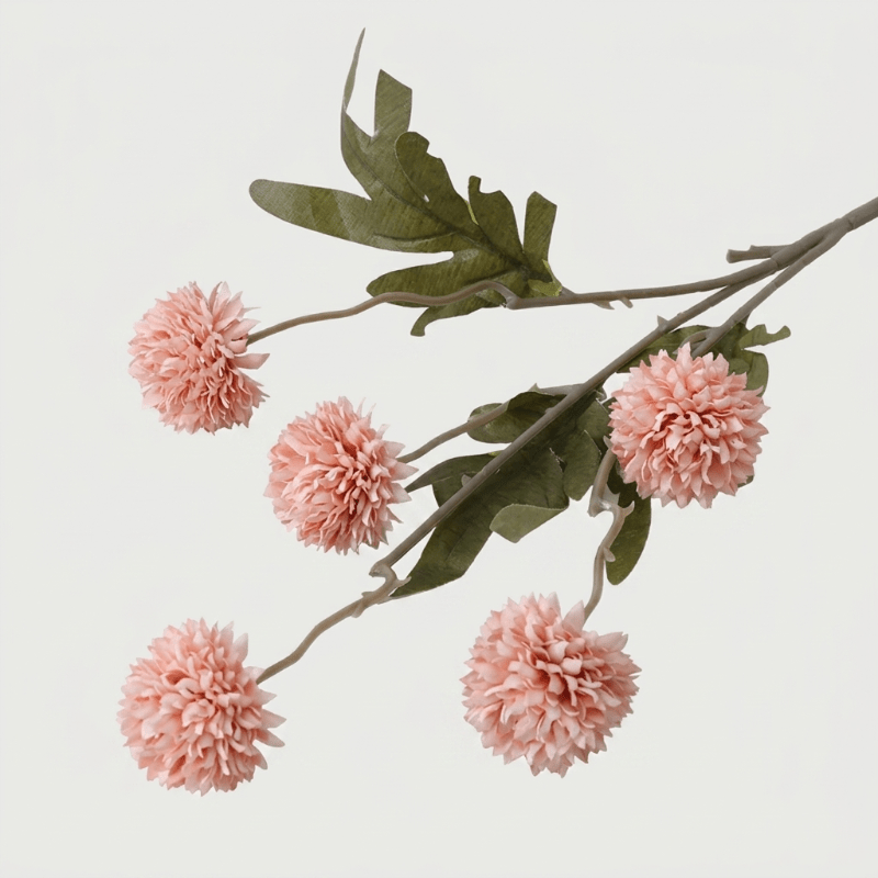Home Decor Artificial Allium Flower Stem