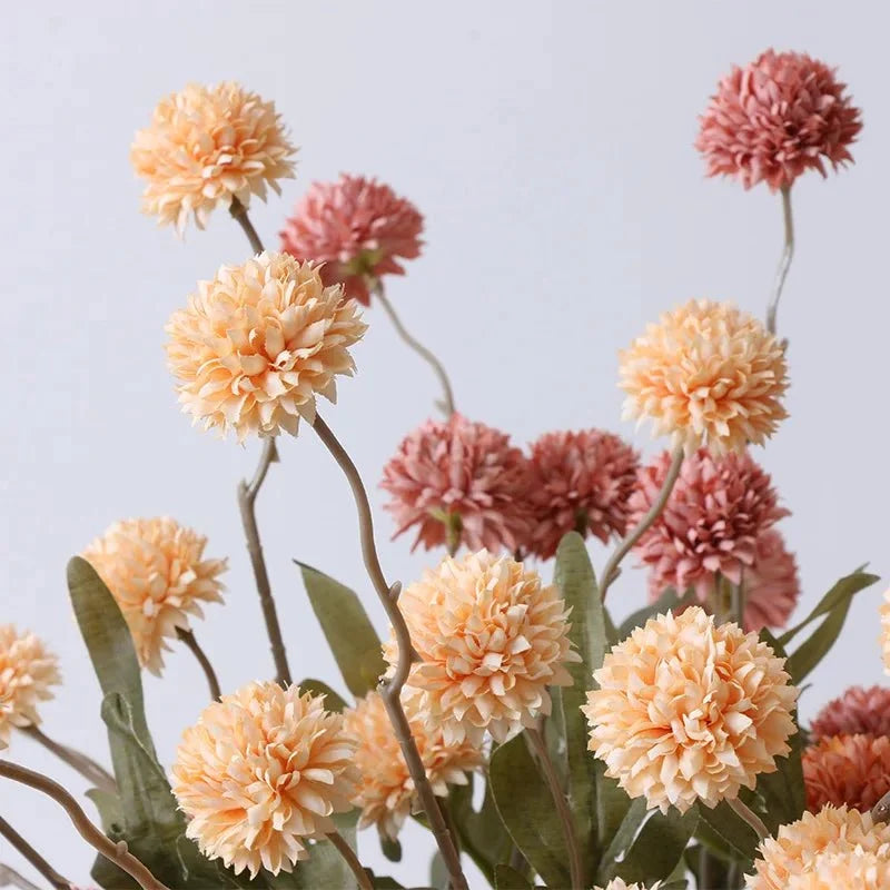 Home Decor Artificial Allium Flower Stem
