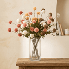 Home Decor Artificial Allium Flower Stem