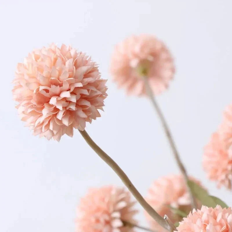 Home Decor Artificial Allium Flower Stem