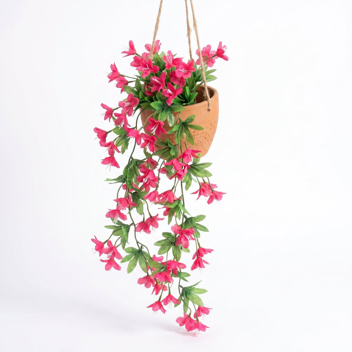 Colorful Artificial Climbing Plant with Flowers