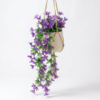 Colorful Artificial Climbing Plant with Flowers