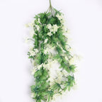 Colorful Artificial Climbing Plant with Flowers