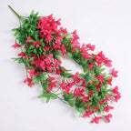 Colorful Artificial Climbing Plant with Flowers